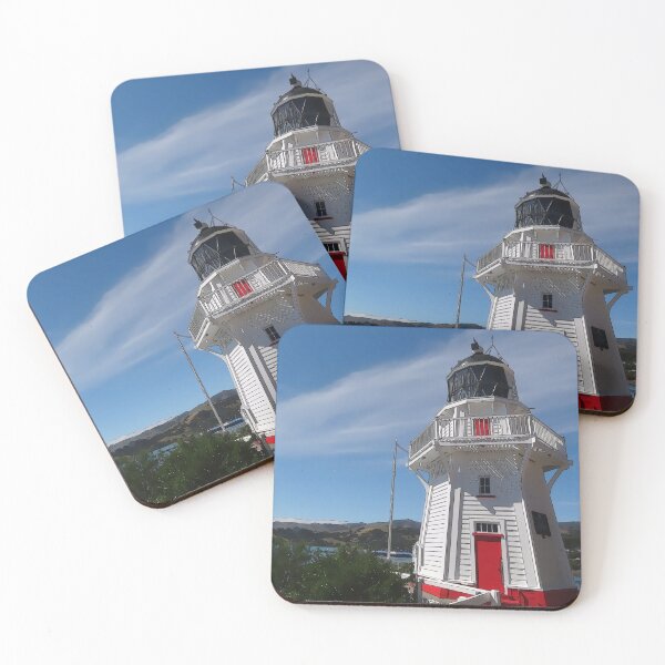 Item preview, Akaroa Light House South Island New Zealand Cartoon designed and sold by TigsArts.