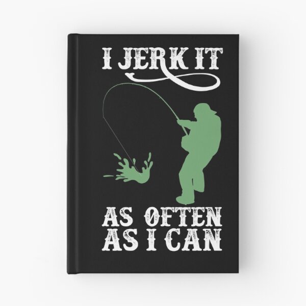 Item preview, I Jerk It As Often As I Can Fish - Fishing designed and sold by Superhero Gear.