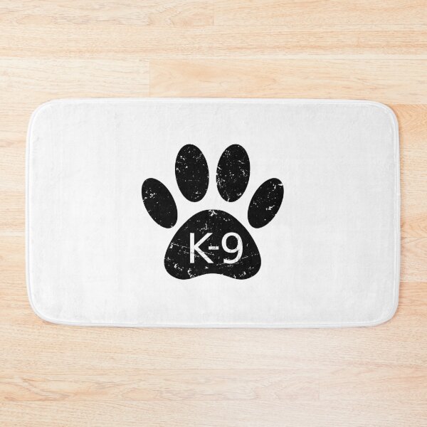Item preview, Grunge Distressed Dog Paw Print K-9 designed and sold by Almdrs.