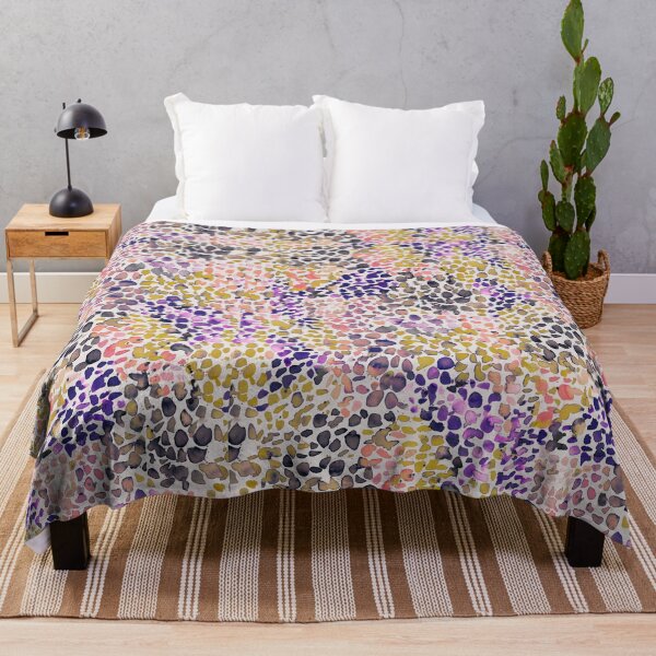 Item preview, Purple Speckled Watercolor Dots designed and sold by ninoladesign.