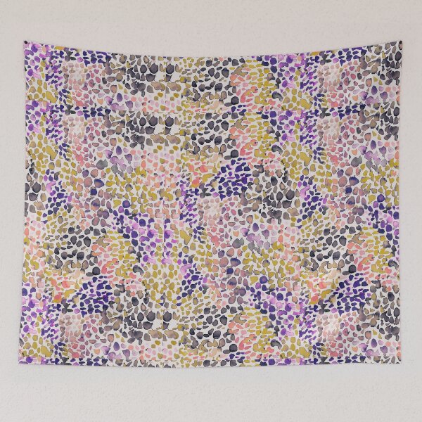 Item preview, Purple Speckled Watercolor Dots designed and sold by ninoladesign.