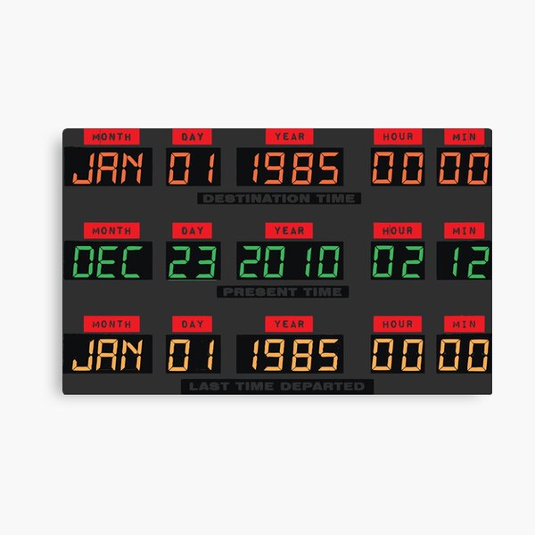 Artikel-Vorschau von Zurück in die Zukunft DeLorean Time Travel Console, designt und verkauft von n-36.