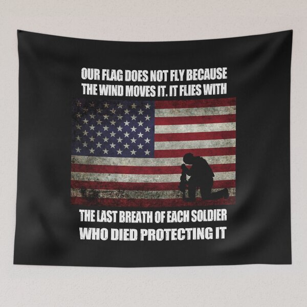 Item preview, OUR FLAG DOES NOT FLY BECAUSE THE WIND MOVES IT designed and sold by bigerdan.