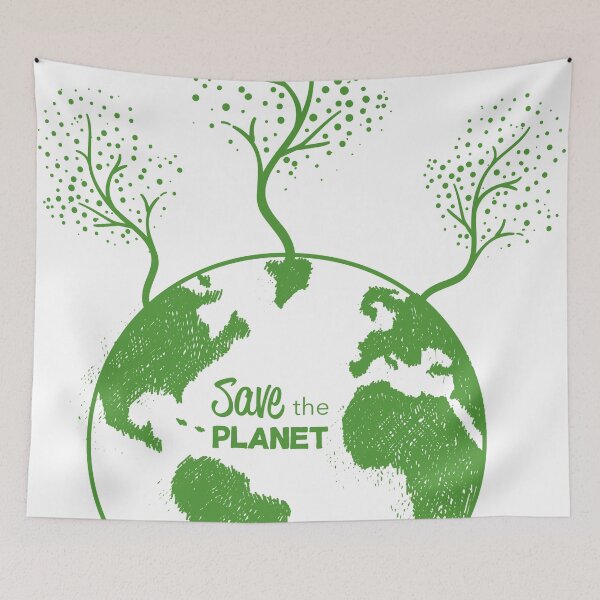 Item preview, Save the planet, mother earth, globe, tree, trees, plant, plants designed and sold by timzim97.