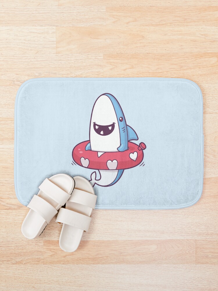 Alternate view of Shark Summer Fun Bath Mat