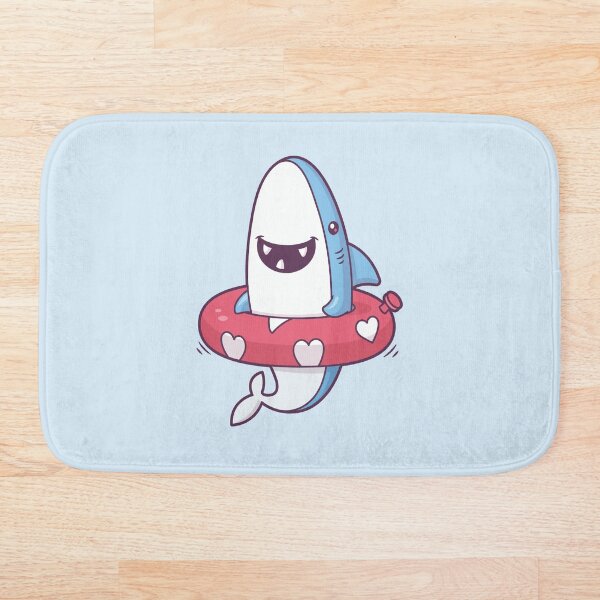 Shark Summer Fun Bath Mat