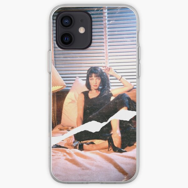 pulp fiction pop art Coque souple iPhone