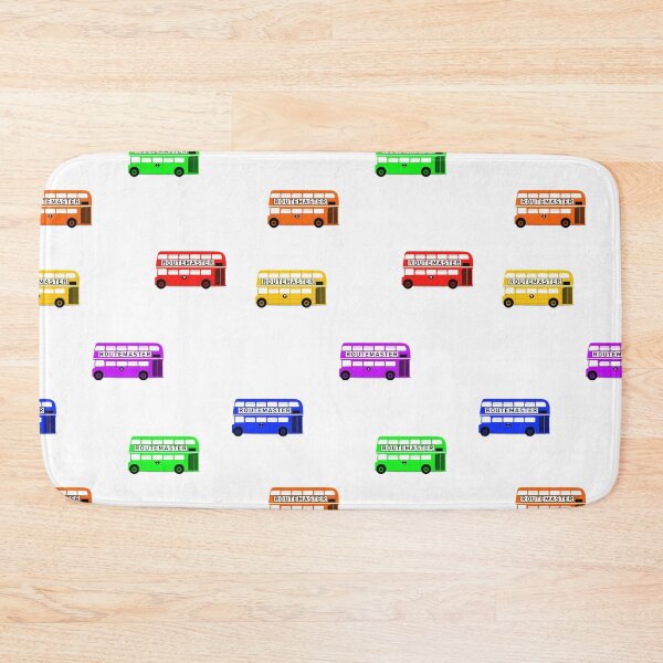 Item preview, Colourful London Routemaster Bus Pattern designed and sold by GetItGiftIt.