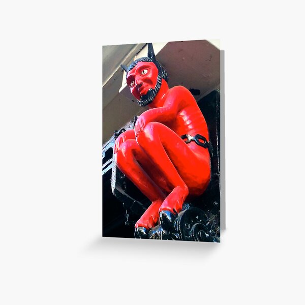 Stonegate Devil Greeting Card