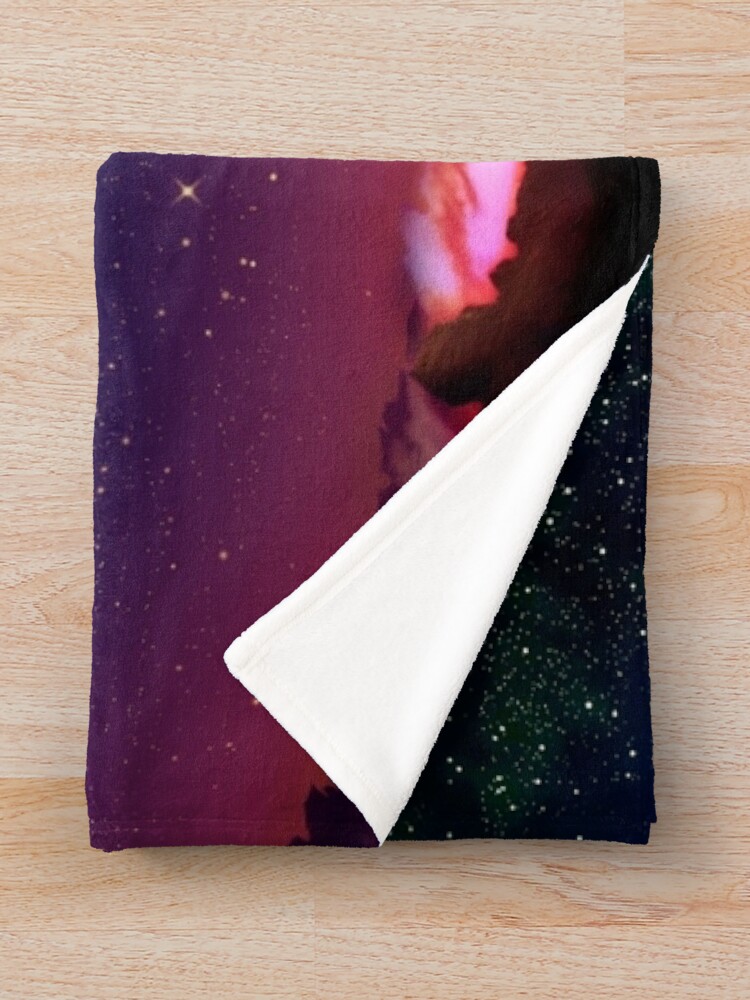 Alternate view of Evangelion Moon Throw Blanket