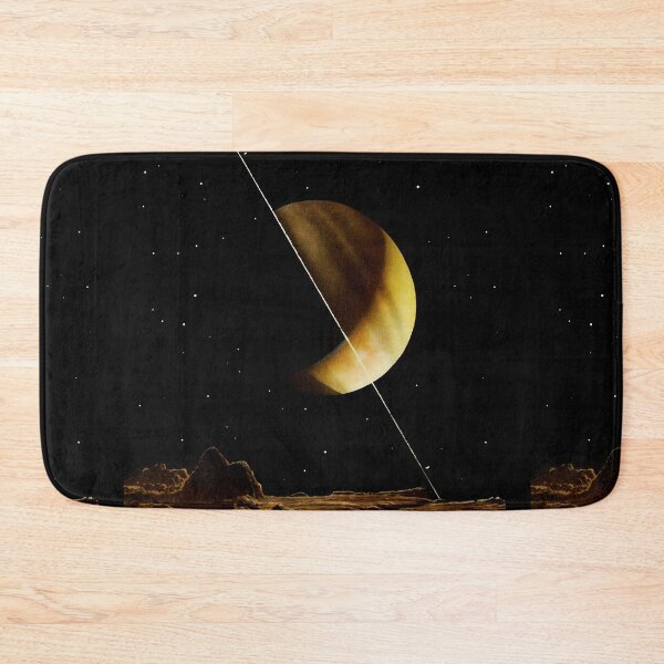 Item preview, SATURN from MARS, Dramatic Antique astronomy illustration, space, planet designed and sold by Glimmersmith.