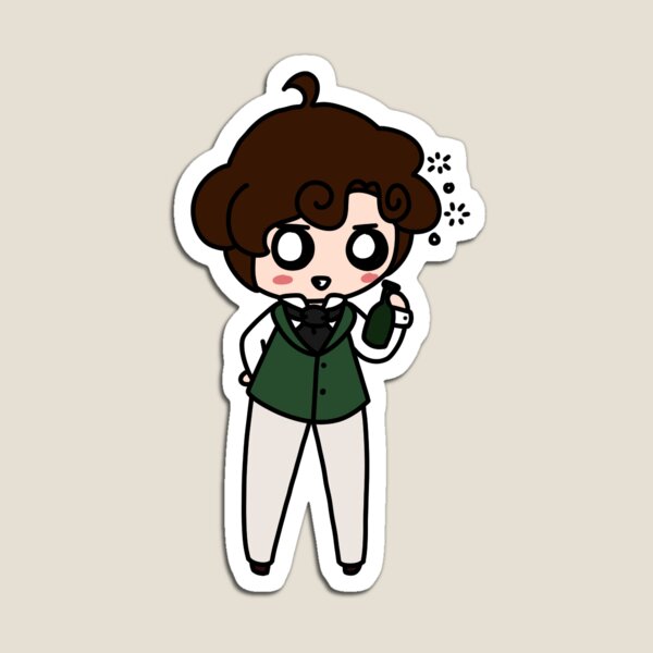 Item preview, Grantaire Sticker designed and sold by shroomsoft.