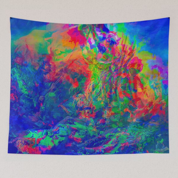 Item preview, Eugène Delacroix, Liberty Leading the People Glitched designed and sold by Mr. Gattax.