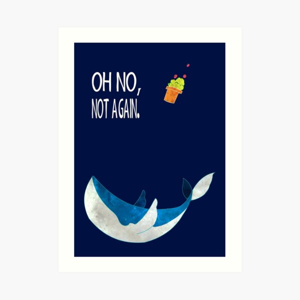 DON'T PANIC Art Print