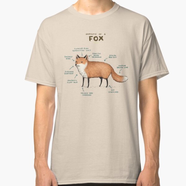 Anatomy of a Fox Classic T-Shirt