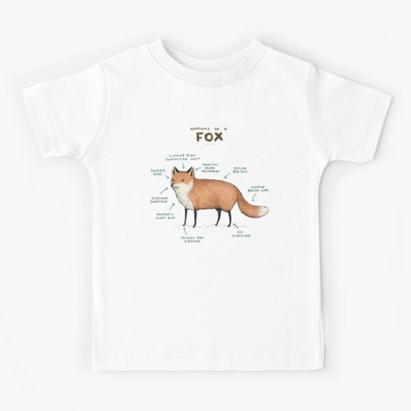 Anatomy of a Fox Kids T-Shirt