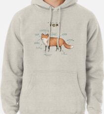 Anatomy of a Fox Pullover Hoodie