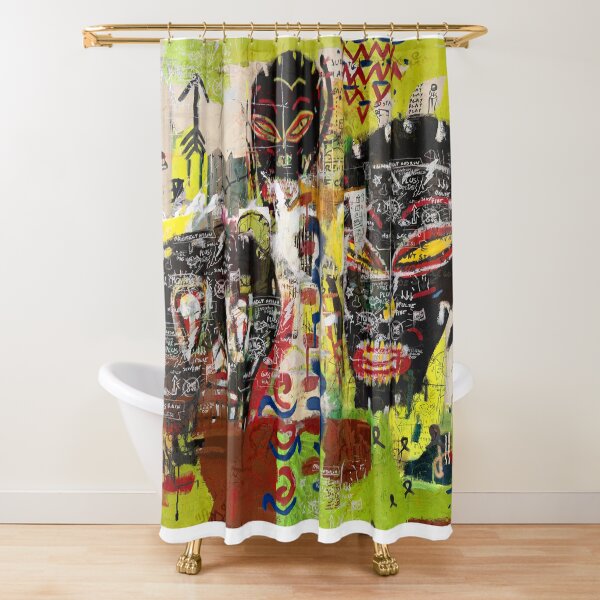 Kaos Heads Shower Curtain