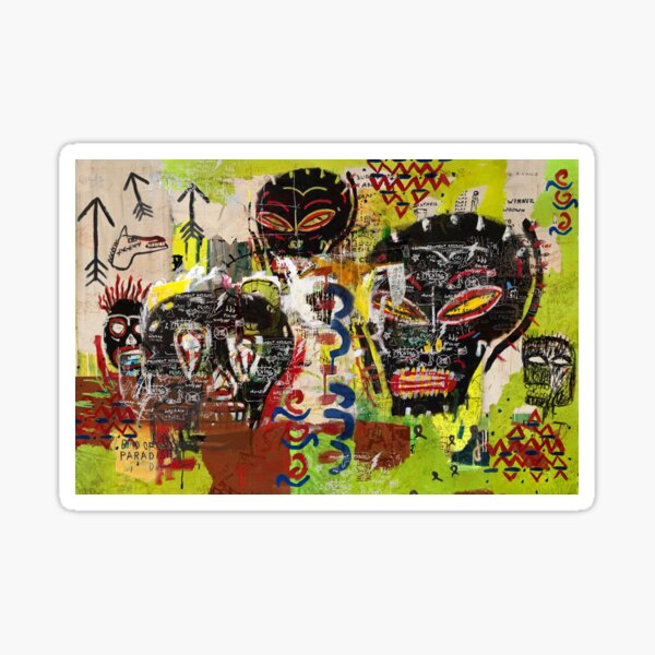 Kaos Heads Sticker