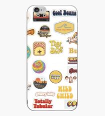 Groovy Retro Sticker Pack iPhone-Hülle & Cover