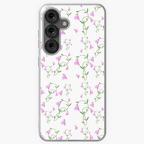 Item preview, Nordic Wildflower Linnea Twinflower Pretty Pink Flowers floral designed and sold by funnytshirtemp.