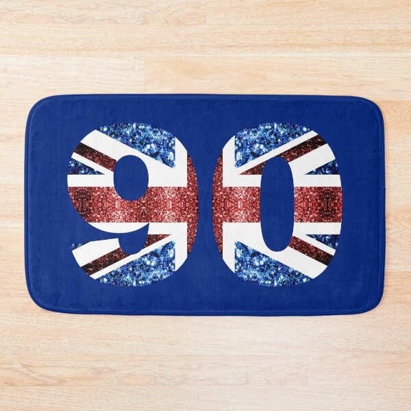 Item preview, Sparkly flag of United Kingdom UK number 90 (Photo of Glitter - Not Reflective)  designed and sold by PLdesign.