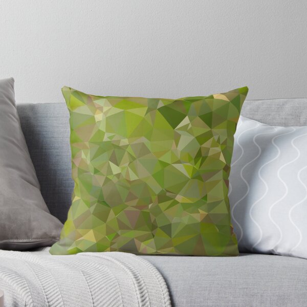 Item preview, Sap Green Abstract Low Polygon Background designed and sold by retrovectors.