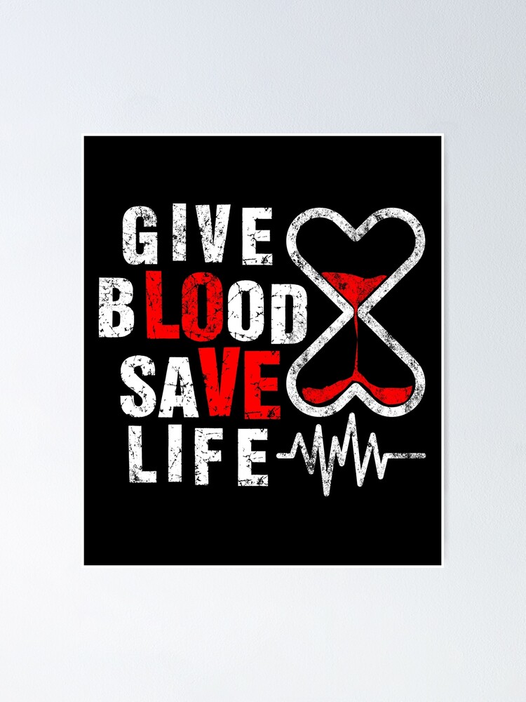 A Blood Donor Saved My Life Art T-Shirt