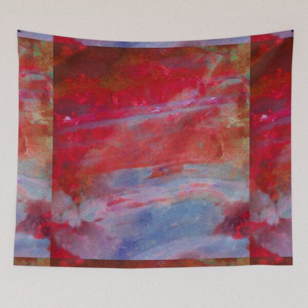 Item preview, Sunset,  Fire Opal stone, Non Objective colourful art designed and sold by Glimmersmith.