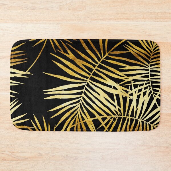Item preview, Palmes dOr Noir golden palm fronds and leaves designed and sold by Glimmersmith.