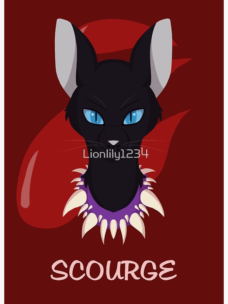 Warrior Cats Scourge Sticker