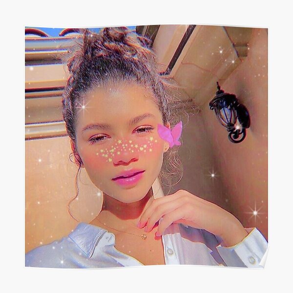 "Zendaya" Poster for Sale by artinfandoms Redbubble