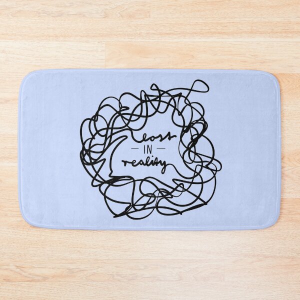 Item preview, Lost in reality Quote designed and sold by stckrGOD.