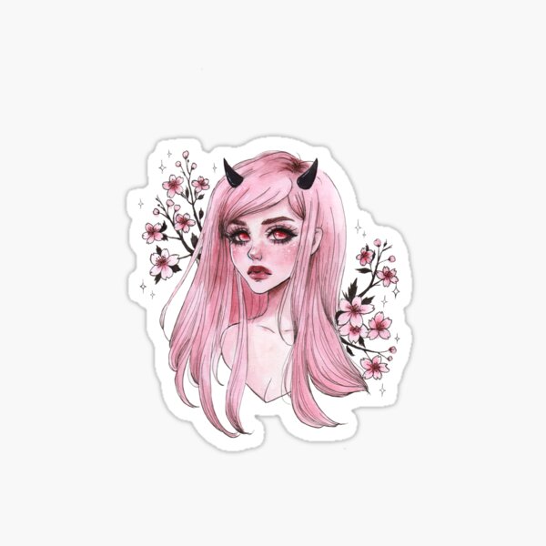 Sakura oni Sticker