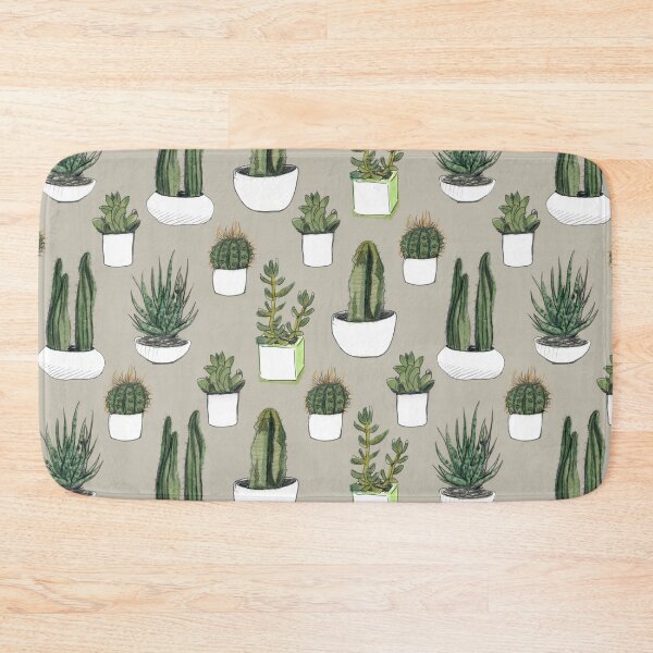 Item preview, Watercolour Cacti & Succulents - Beige designed and sold by crumpsticks.