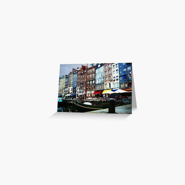 Honfleur - Normandy - Le Vieux Bassin Greeting Card