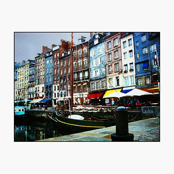 Honfleur - Normandy - Le Vieux Bassin Photographic Print