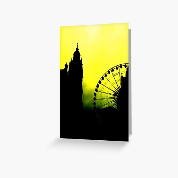 Sheffield Wheel and Town Hall Greeting Card