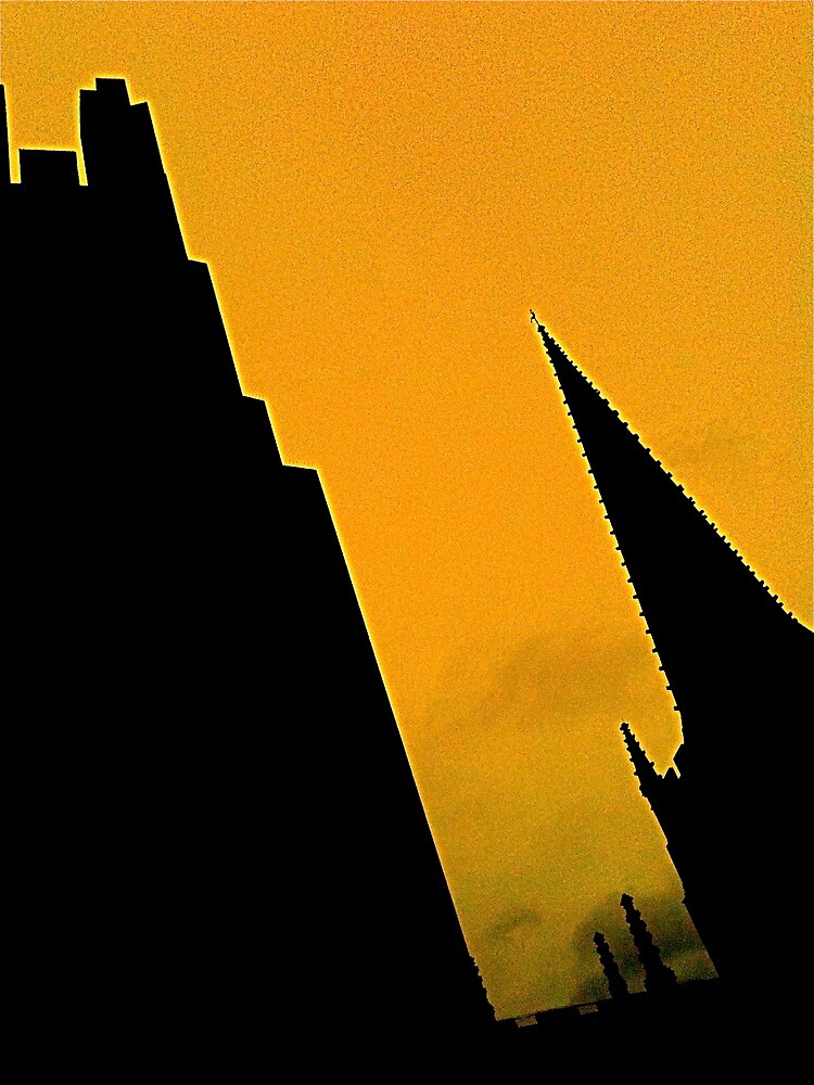 Sheffield Cathedral Spire by robsteadman