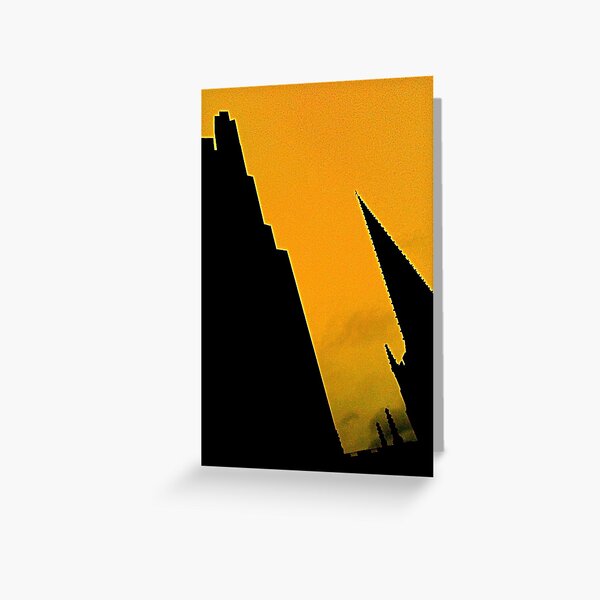 Sheffield Cathedral Spire Greeting Card