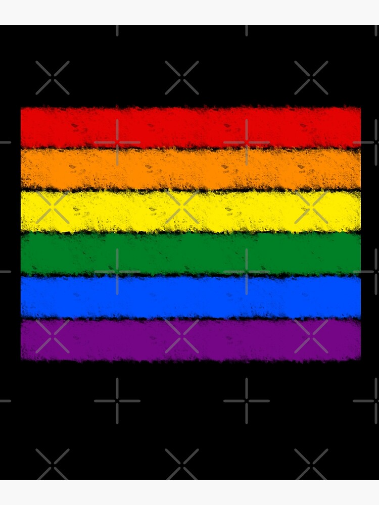 Rainbow Gay Pride Lgbt Flag Poster For Sale By Skr0201 Redbubble