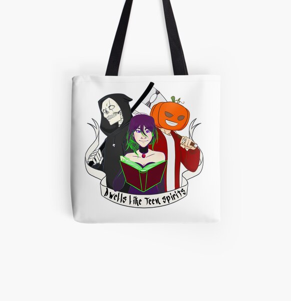 Tote bag Dwells like Teen Spirits - Fight Mode Tote bag doublé