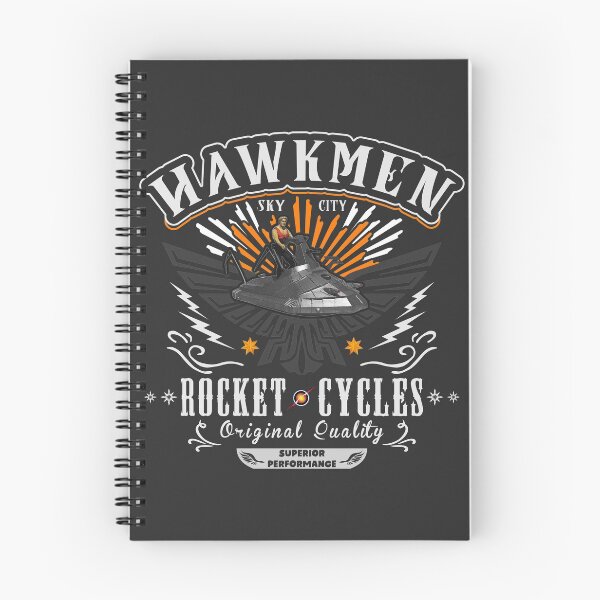 Item preview, Hawkmen Rocket Cycles designed and sold by GoMerchBubble.