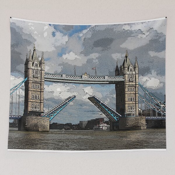 Item preview, Tower Bridge Open bywhacky designed and sold by designbywhacky.