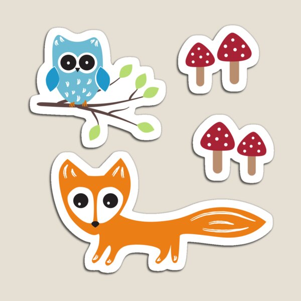 Woodland Magnet