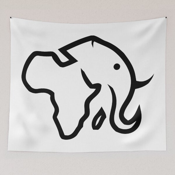 Item preview, AFRICAN ELEPHANT designed and sold by ReignGFX.