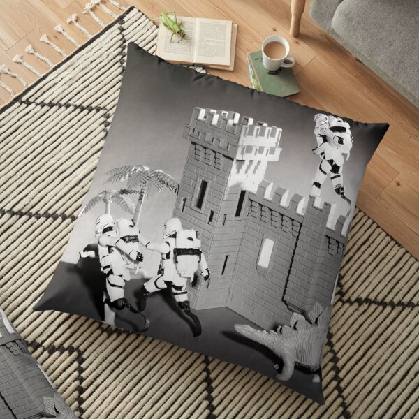 Storm Troopers with Running Blades Floor Pillow