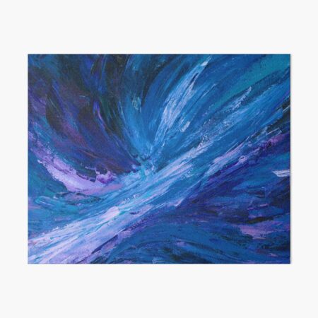 Apex, Abstract Landscape Art by Courtney Hatcher Art Board Print