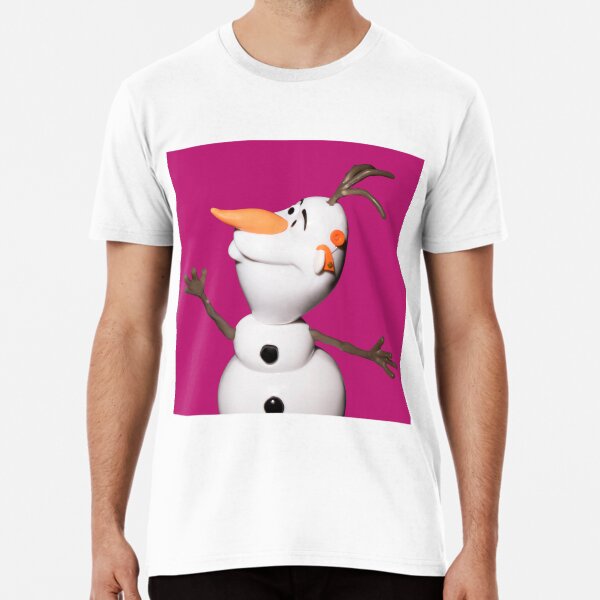 Cute Snowman with Cochlear Implant Premium T-Shirt