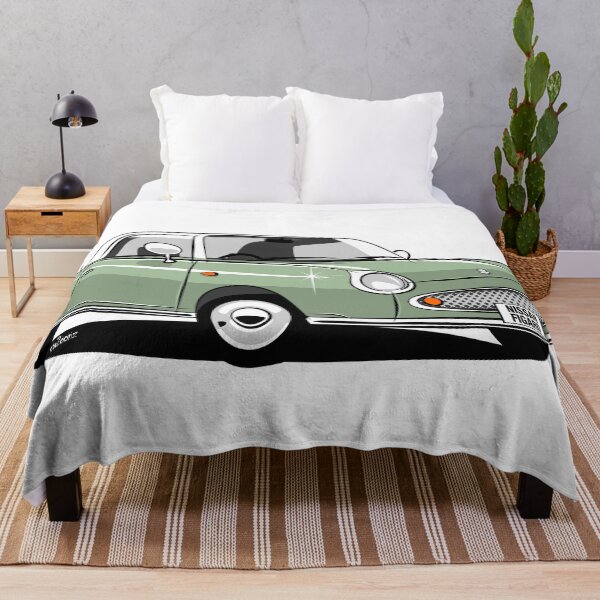 Item preview, Nissan Figaro - emerald green designed and sold by car2oonz.